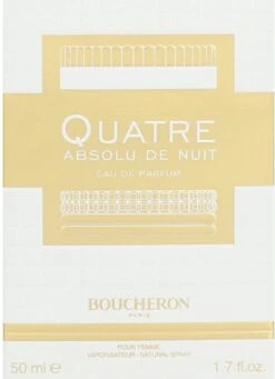 Boucheron - Quatre Absolue De Nuit Pour Femme - Eau De Parfum - 50ML -Parfumwinkel 869x1200
