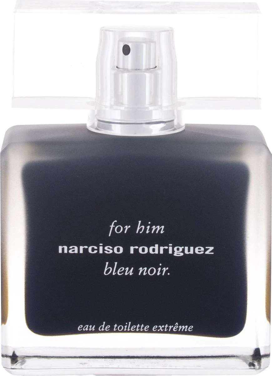 Narciso Rodriguez Blue Noir For Him Extrˆme - 50 Ml - Eau De Toilette Spray - Herenparfum 1 Narciso Rodriguez Blue Noir For Him Extrˆme - 50 Ml - Eau De Toilette Spray - Herenparfum