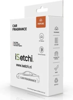 ISetchi Frisse Autoparfum - Autogeur - Met 4 Verschillende Geuren – Compact Formaat & Navulbaar - Metaal Ontwerp - Parfum Voor Luchtrooster Ventilatierooster -Auto Luchtje - Car Perfume -Parfumwinkel 879x1200 3