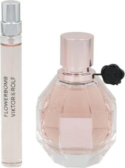 Viktor & Rolf - Flowerbomb GIFTSET Eau De Parfum Spray 50ml/Edp Spray 10ml - Eau De Parfum -Parfumwinkel 889x1200