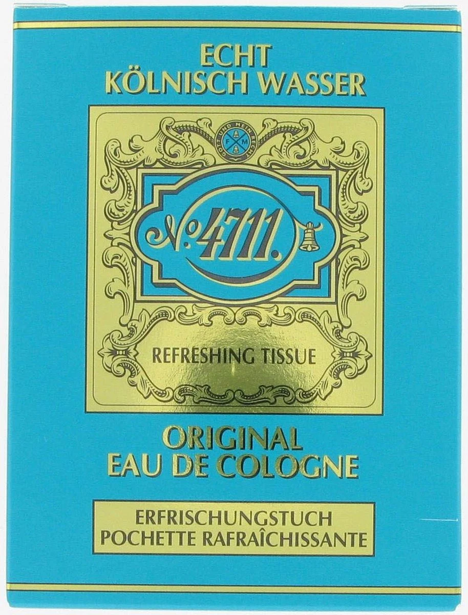 4711 Original Refreshing Eau De Cologne Tissue - 10 Stuk 9 4711 Original Refreshing Eau De Cologne Tissue - 10 Stuk - Afbeelding 9