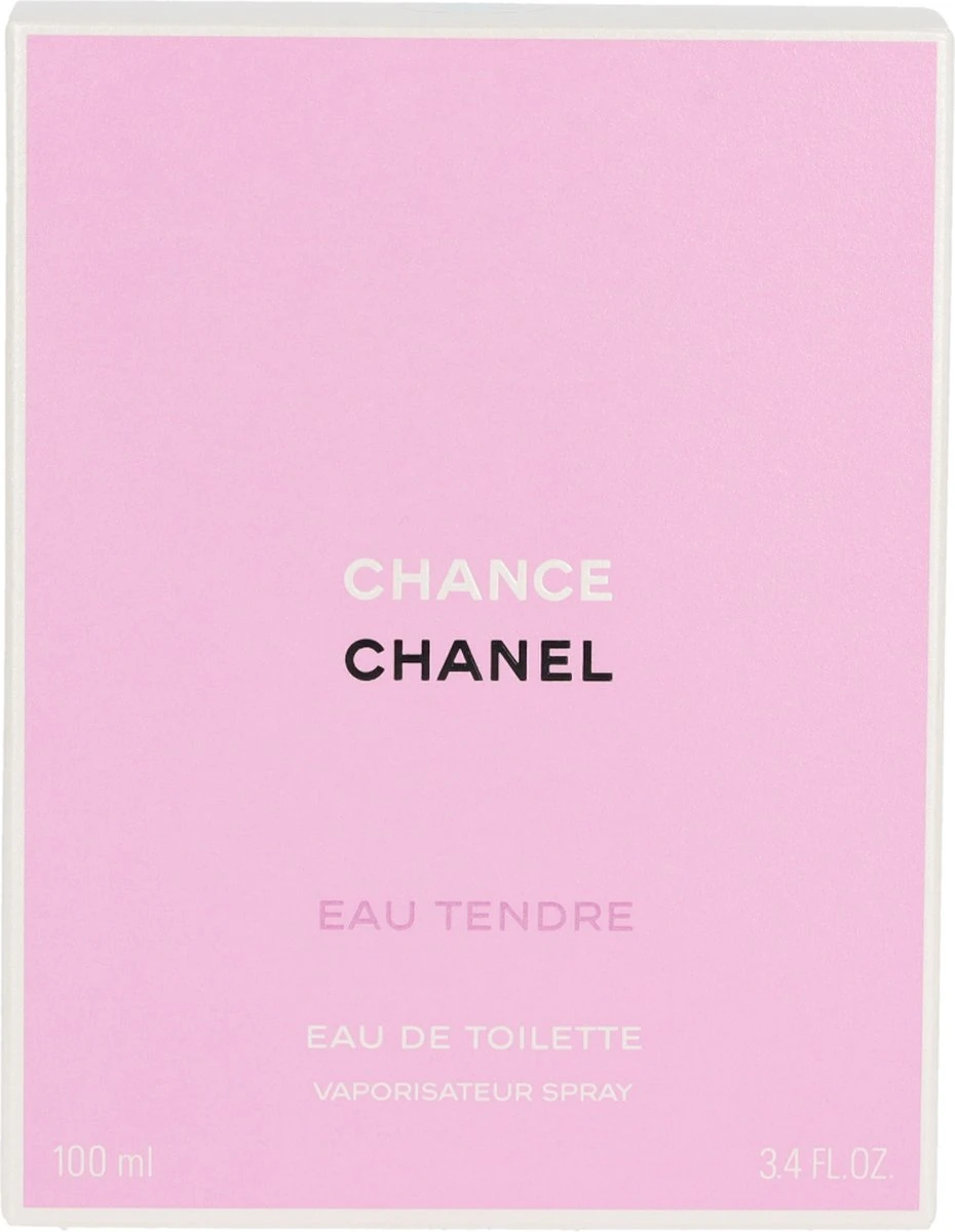 Chanel Chance Eau Tendre - 100 Ml - Eau De Toilette Spray Vaporisateur - Damesparfum 9 Chanel Chance Eau Tendre - 100 Ml - Eau De Toilette Spray Vaporisateur - Damesparfum - Afbeelding 9