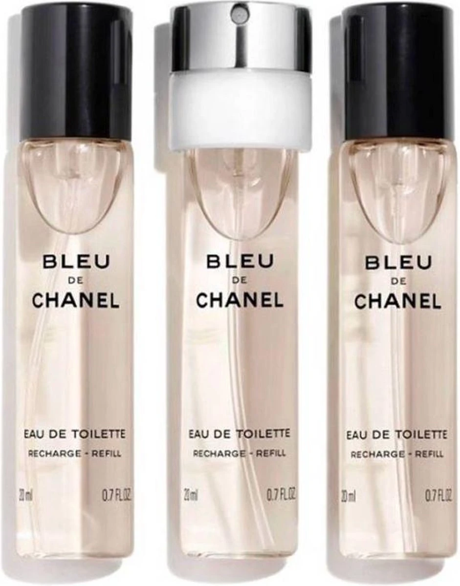 Chanel - Bleu De Chanel Refill EDT 3x 20 Ml 8 Chanel - Bleu De Chanel Refill EDT 3x 20 Ml - Afbeelding 8