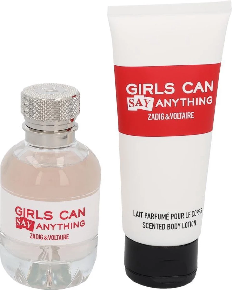 Zadig & Voltaire Girls Can Say Anything Giftset - 50 Ml Eau De Parfum Spray + 100 Ml Bodylotion - Geurengeschenkset 4 Zadig & Voltaire Girls Can Say Anything Giftset - 50 Ml Eau De Parfum Spray + 100 Ml Bodylotion - Geurengeschenkset - Afbeelding 4