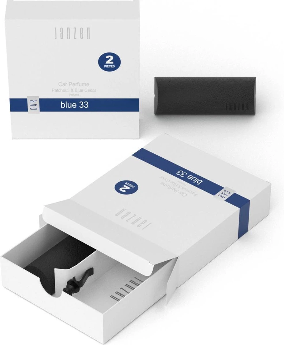JANZEN Car Perfume Blue 33 2 JANZEN Car Perfume Blue 33 - Afbeelding 2