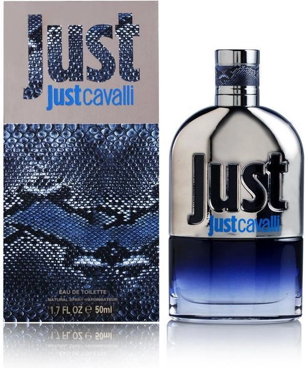 Roberto Cavalli Just Cavalli 50 Ml - Eau De Toilette - Herenparfum 1 Roberto Cavalli Just Cavalli 50 Ml - Eau De Toilette - Herenparfum