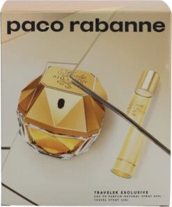 Paco Rabanne Lady Million Giftset 80 Ml Eau De Parfum Spray + 20 Ml Eau De Parfum Tasspray - Cadeauset Voor Dames - Damesparfum -Parfumwinkel 993x1200 6